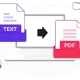 text to pdf