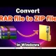 zip to rar